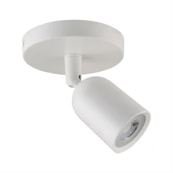 White LED Spotlights - 1xGU10 - Wall - Fitting - IP20