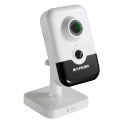 Wi-Fi Cube IP camera 2.0MP, lens 2.8mm, bidirectional AUDIO, IR 10m, PIR, SD-card - HIKVISION DS-2CD2423G0-IW-2.8mm