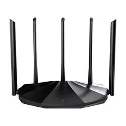 Wi-Fi maršrutētājs 6, DualBand 2.4Ghz/5GHz, 300+1201Mbps, 5x6dBi, 4 Gigabit porti — TENDA TND-RX2-PRO