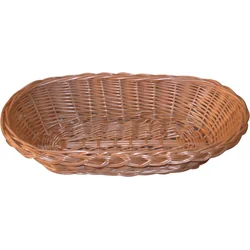 Wicker basket oval 20x28 cm