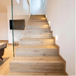 Wood tiles for stairs 120x30 Honey oak