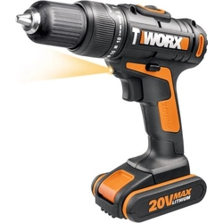 Worx vrtalnik/vijačnik WX371.1 20 V 2 x baterija 2 Ah