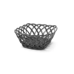 Woven basket, square, 190x190 mm