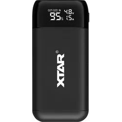 Xtar oplader Oplader / Power bank til batterier 18650 XTAR PB2S