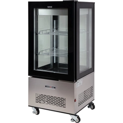 YATO free-standing refrigerated display case with capacity 270L 65x65x150cm Yato YG-05064