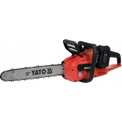 Yato grandininis pjūklas YATO SAW 16" 2X18V B/SZCZ. 2X4AH + DVIGUBAS ĮKOKVIMAS