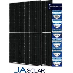 Yksikiteinen aurinkosähköpaneeli JaSolar JAM54S30 - 410Wp MR (musta kehys)