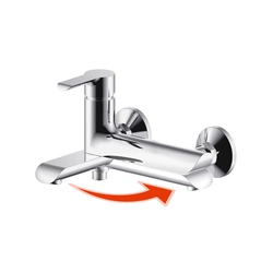 YO! bathtub and shower faucet Sea-Horse BJC910