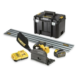 Υποβρύχιο δισκοπρίονο μπαταρίας DCS520T2R-QW DeWalt 54 V | Πριονόλαμα 165 mm x 20 mm | Κοπή μέγ. 59 mm | 2 x 6 μπαταρία Ah + φορτιστής | ΤΣΤΑΚ σε βαλίτσα