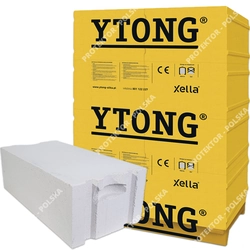 YTONG PP4,/0,6 S+GT 30 cm 300x599x199mm manufacturer XELLA profiled tongue and groove