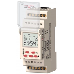 Zamel Programator czasowy 1-kanałowy tygodniowy 230V AC (ZCM-31)