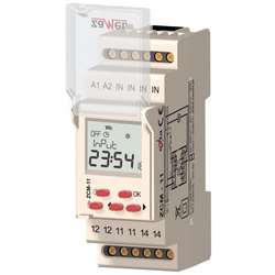 Zamel Programmator czasowy 1-kanałowy tygodniowy 230V AC (ZCM-11)