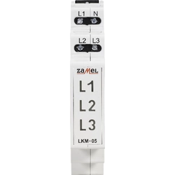 Zamel Wskaźnik zasilania 230V AC LED żółta/zielona/czerwona sieć TN LKM-05-40 (EXT10000048)