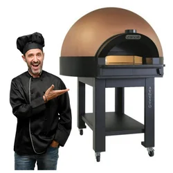 Zanola AUGUSTO Napolitansk pizzaovn 9x33 cm 500°C - Professionel