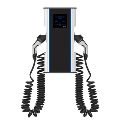 Зарядна станция CityCharge Mini2 Plus (Elinta Charge) | 2x22kW | 3 Фази