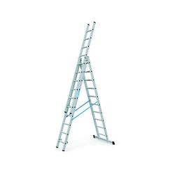 Zarges 3x10 delta three-part multi-purpose ladder