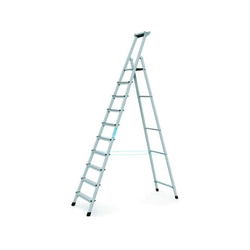 Zarges eenzijdig beloopbare platformladder 10 graden | Podiumhoogte: 2,49 m | Aluminium