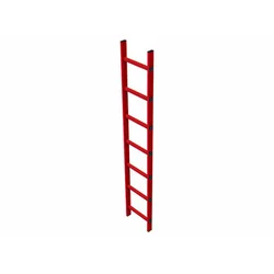 Zarges mine ladder 10 degrees | 2,8 m | Fiberglass reinforced plastic