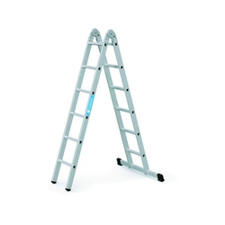 Zarges tweedelige multifunctionele ladder 2 x 6 graden | 3,6 m | Aluminium