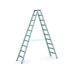 Zarges two-sided standing ladder 2 x 10 degrees | 2,83 m | Aluminum