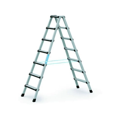 Zarges two-sided standing ladder 2 x 7 degrees | 1,92 m | Aluminum