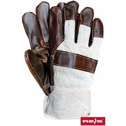 Zateplené kožené rukavice Reis RLO veľkosť 11