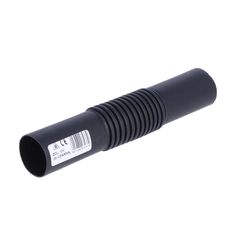 ZCL UV fleksibelt stik, UV-bestandigt 28 sort, pakke = 100 stk.