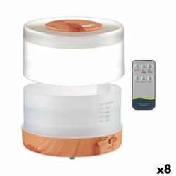 Zvlhčovač s aroma difuzérem s vícebarevnými LED světly 12 V