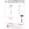 Lightning arrester for air terminals Fi 10 L -100