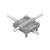 Cross connector 4-śrubowe M6 3-płytkowe B=30mm (hot-dip galvanized steel) AN-05A/OG/-1