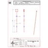 LIGHTNING PROTECTION SET SET 3MB (2x1,5m) M16 + CONNECTOR STEEL GALVANIZED + PUNCH