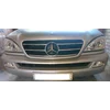 Mercedes ML W163 - Grill CHROME STRIPES Chrome-plated