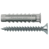 Expansion plug with collar Fischer SX 8 x 40 + screw - package 40szt.Article no. 70022