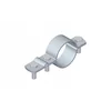 Lightning protection grounding holder for installation pipes 2" GALVANIZED STEEL