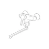 Oras Saga Style bathtub faucet 3942HY