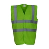 Yoko Fluo warning vest Size: S, Color: pink