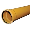 PVC external sewage pipe 160x4.7x1000 SN8 class S solid