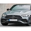 Mercedes Benz C class-Chrome Grill Strips, Chrome Dummy Bumper Tuning