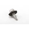 Olfor sheet metal screw 7504K with drill 4,8x25 AISI 410 with EPDM washer