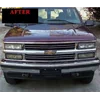 1994-2000 CHEVY CHEVROLET SUBURBAN - hromētas sloksnes, hromēts režģis