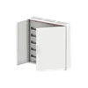 ABB - 2CPX052191R9999, Housing n/t 180 mod -Small distribution board, IP44, II class, CA35V ComfortLine solid doors