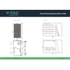 PHOTOVOLTAIC PANEL VT-450 POWER 450kWP / MONO CRYSTALLINE / HALF CUT / IN ALUMINUM FRAME / CABLE 0,55CM 4mm² / DIMENSIONS (D:2094*1038*35MM)