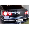 VW Passat B6 CHROME STRIP Chrome flap Tuning