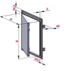 Awenta inspection flap KRAL3 200x250mm