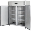 2-door freezer freezer, stainless steel, GN 2/1 1311 l