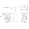 2-drogowy AZV control valve 452 DN15, YEAH