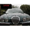 2000-2008 Jaguar S-TYPE- Bandes chromées, calandre chromée