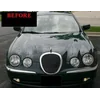 2000-2008 Jaguar S-TYPE- Bandes chromées, calandre chromée