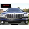 2003-2006 LINCOLN AVIATOR - Benzi cromate pentru gratar pe grila