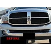 2003-2011 DODGE RAM - Chrome strips, chrome grill